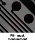 Film mask measurement